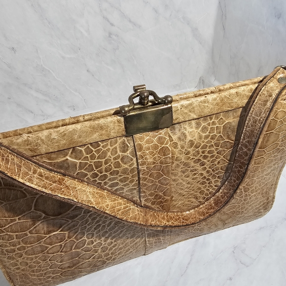 Rare Vintage 1950s-60s Exotic leather purse - Picture 6 of 10